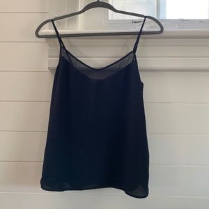 Banana republic sheer V neck tank